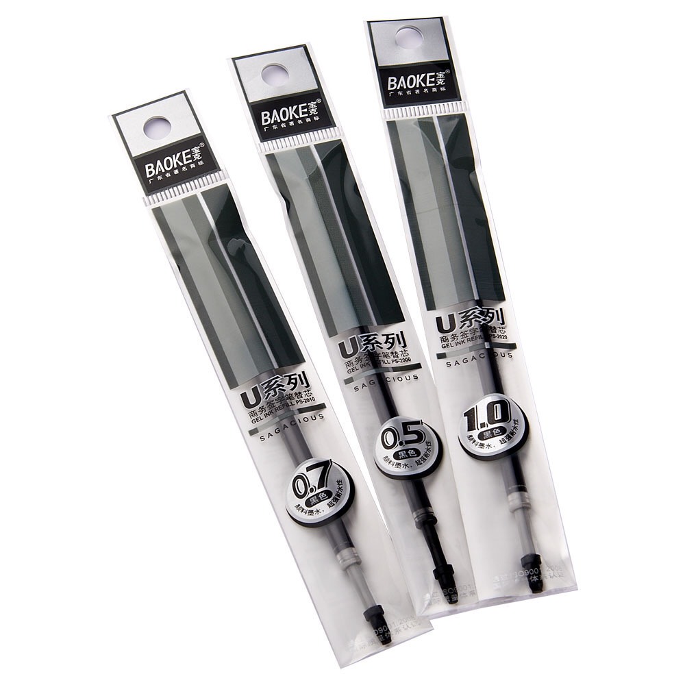 [Hộp 20cái] Ruột bút gel Baoke ACUMEN PC1588 nét 0.7 mm