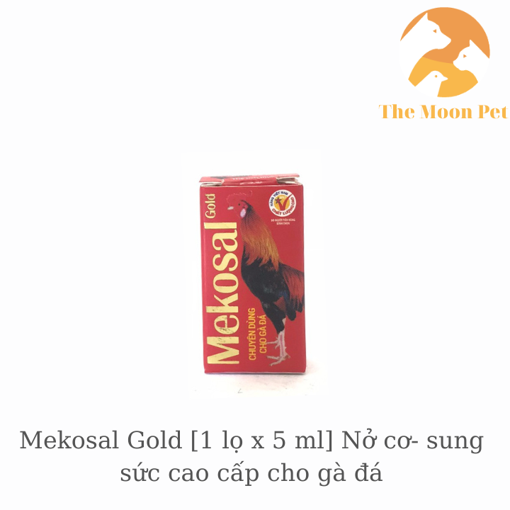 MEKOSAL Gold [1 lọ x [5 ml] Thuốc tăng lực cho gà đá
