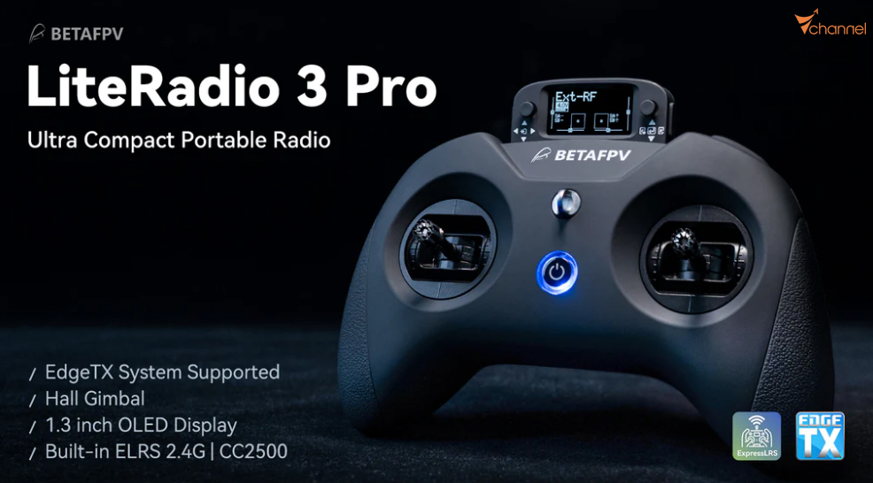 Tay cầm Beta FPV Lite Radio 3 Pro Radio Transmitter * Tặng đèn LED *