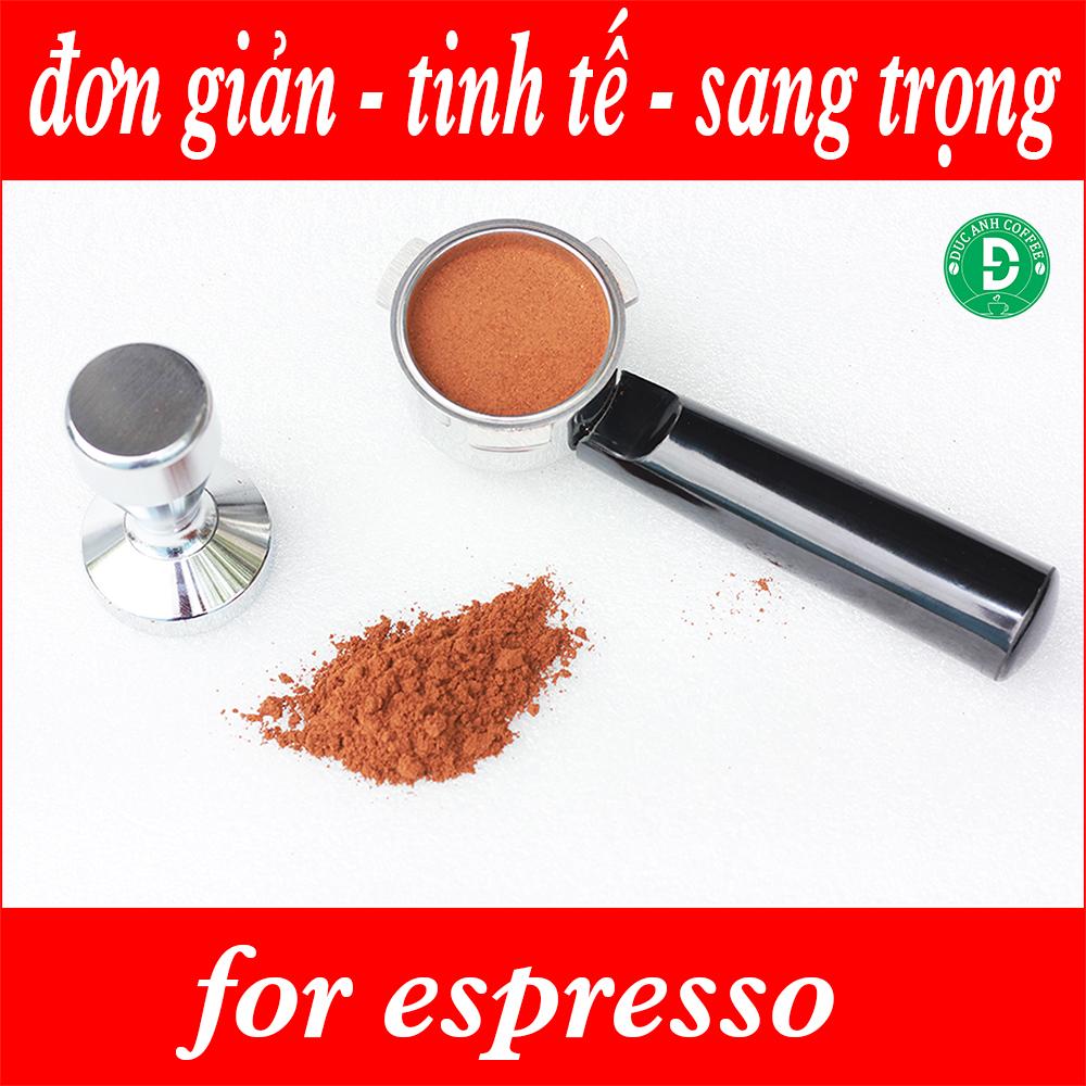 Cục nén cà phê TEMPER cho máy pha cafe - Thép Không Gỉ dùng cho máy pha cà phê espresso - có nhiều lựa chọn đường kính ( 49cm - 51cm -5.3cm và 5.7cm)