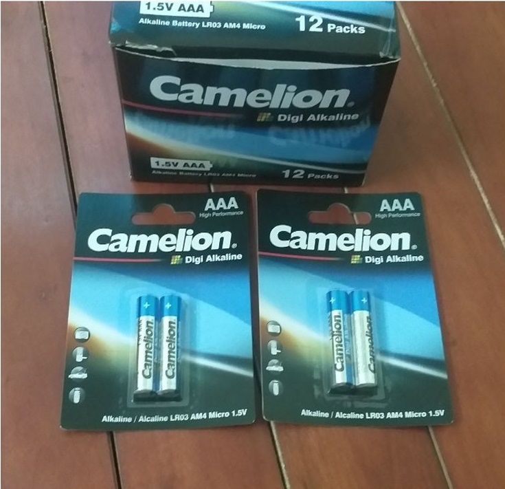 Pin Camelion AA và  AAA (1 vỉ 2 viên)