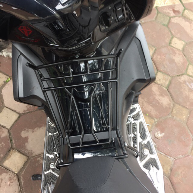 Baga xe ab inox10li sơn tĩnh điện , đời 2013-2021 , cứng , chịu tải (phụ tùng dọn xe)