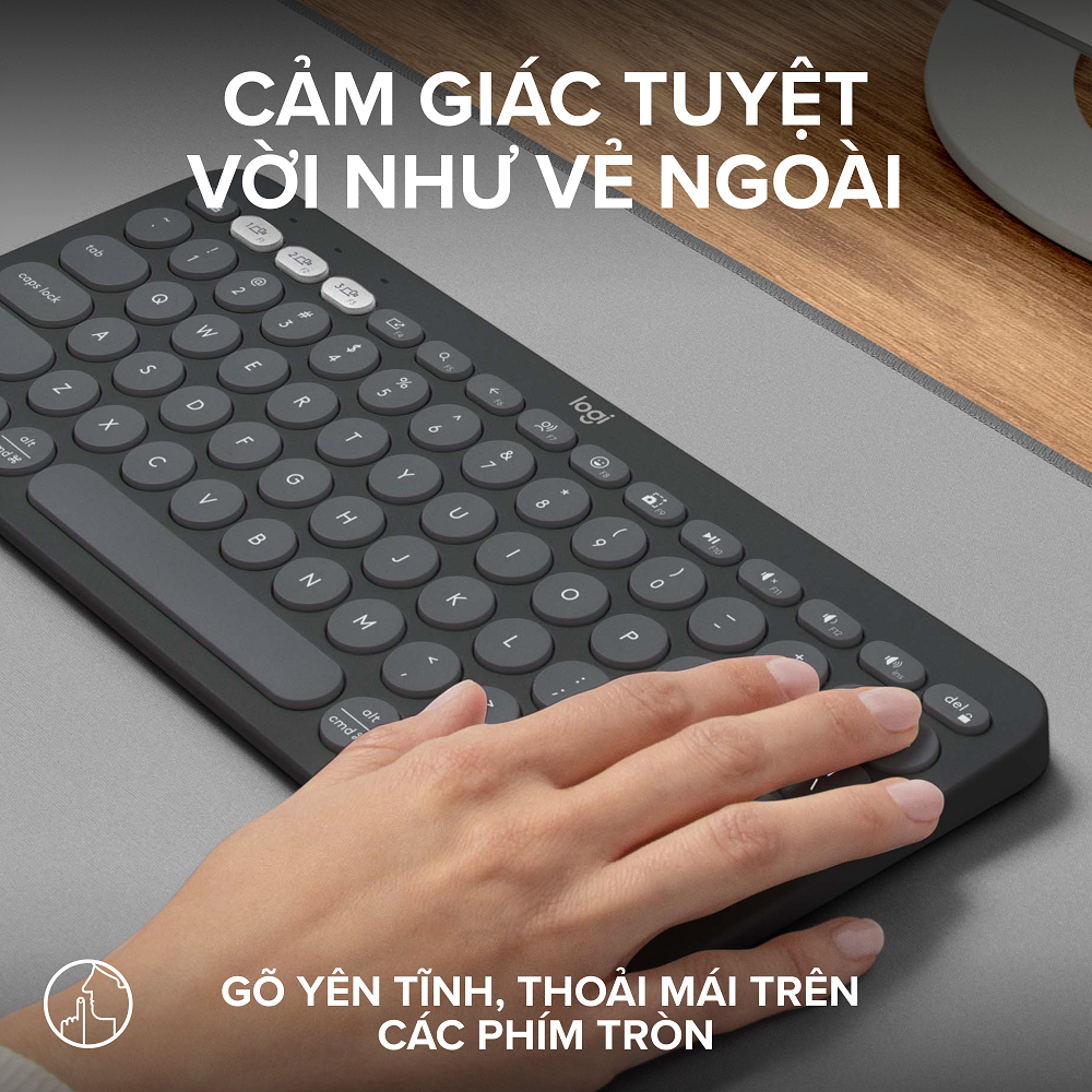 Bàn phím Logitech K380s - (Pebble 2 Keysboard - K380s)