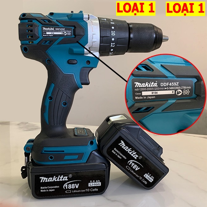 MÁY KHOAN TỪ MAKITA 188V 1 PIN ( KHÔNG HỘP )