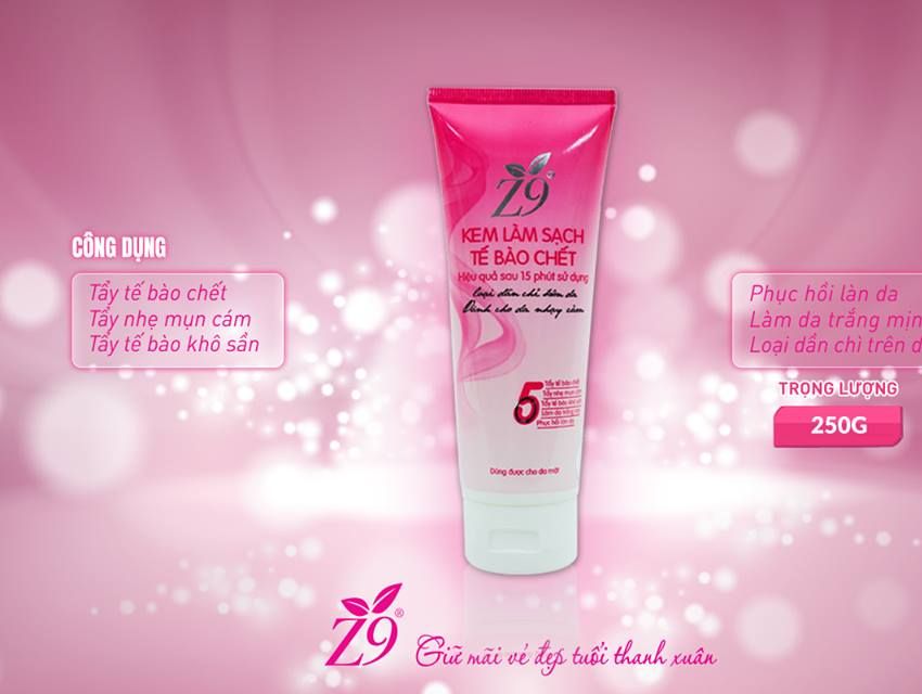 Tẩy Tế Bào Chết Cho Da Nhạy Cảm Z9 (80gr)