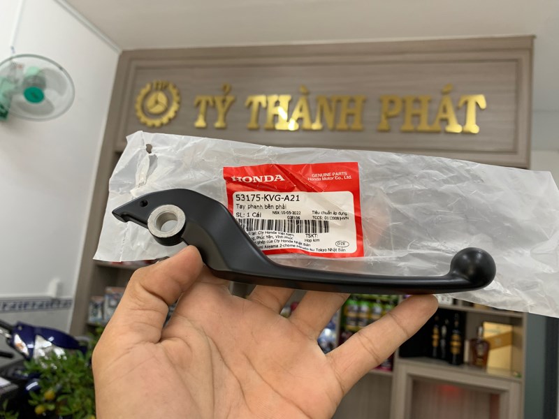 Tay thắng đĩa ab 16 đen phải