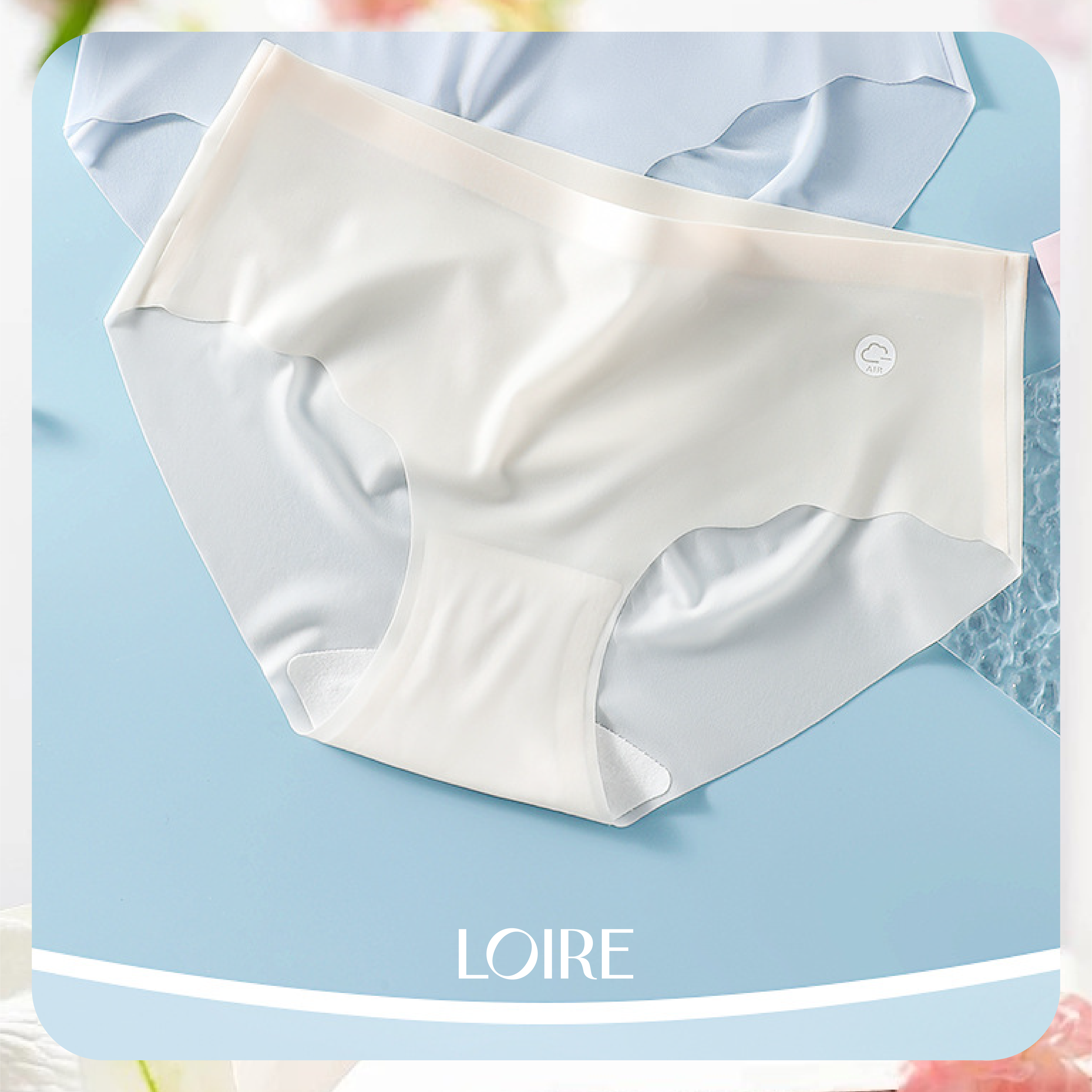 Quần Lót Lụa Băng Tàng Hình Loirechic QLBK86