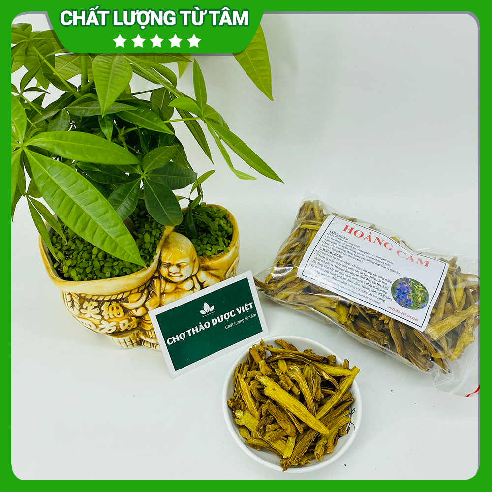 [Giá sỉ] 1kg Hoàng Cầm (Khô, Thơm, Sạch)