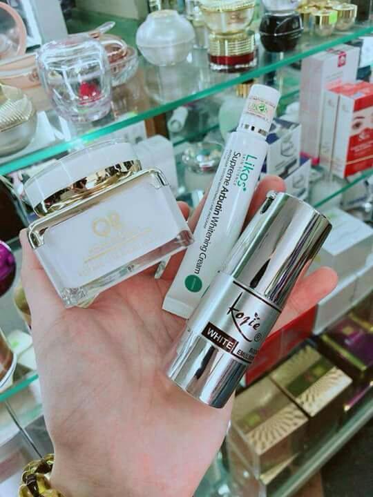Combo 3 Q2 nám đêm+tinh chất Kojie+siêu trắng Likos tốt nhất