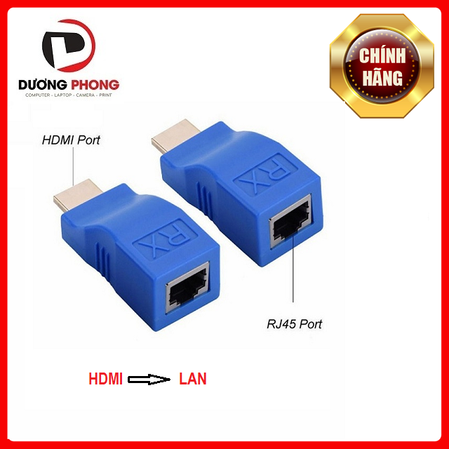 Đầu chuyển đổi HDMI to LAN 30m