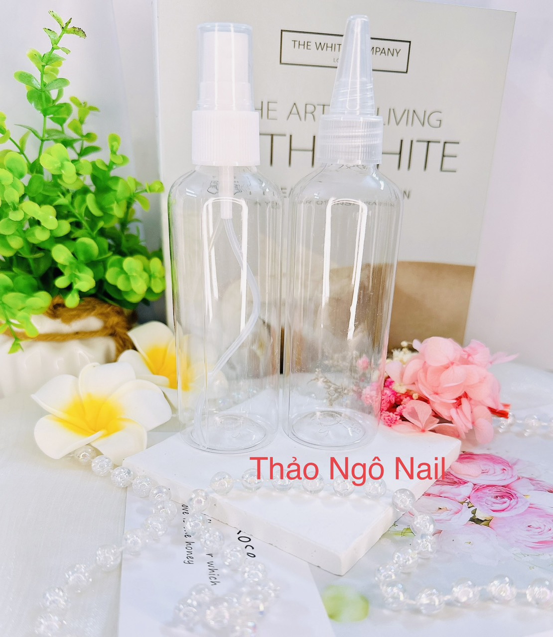 (Hàng mới về) Bình xịt nắp nhọn- bình xịt dành cho Nail 100ml