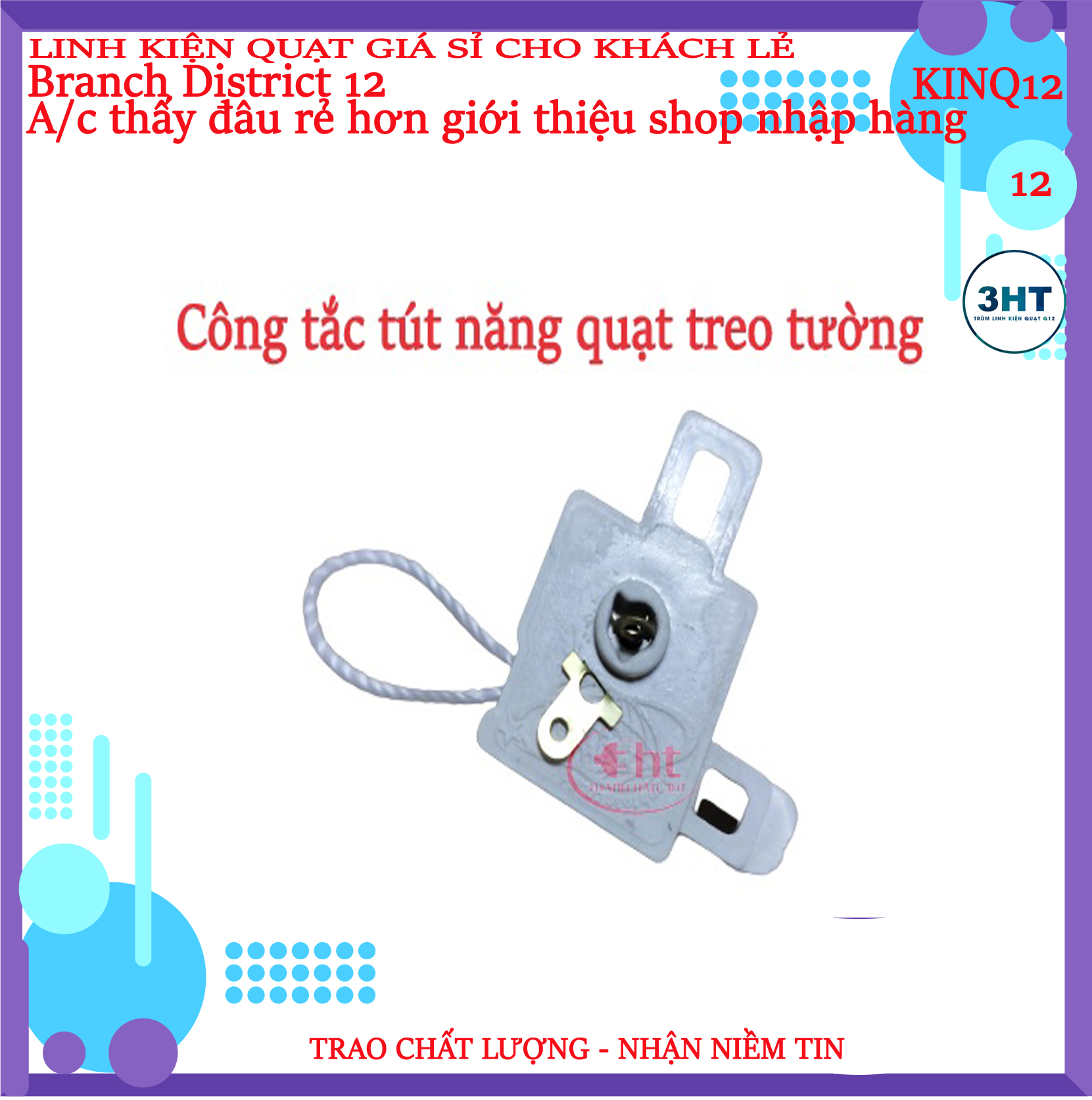 Vỏ Thân Quạt Treo Senko Mới Full Bộ