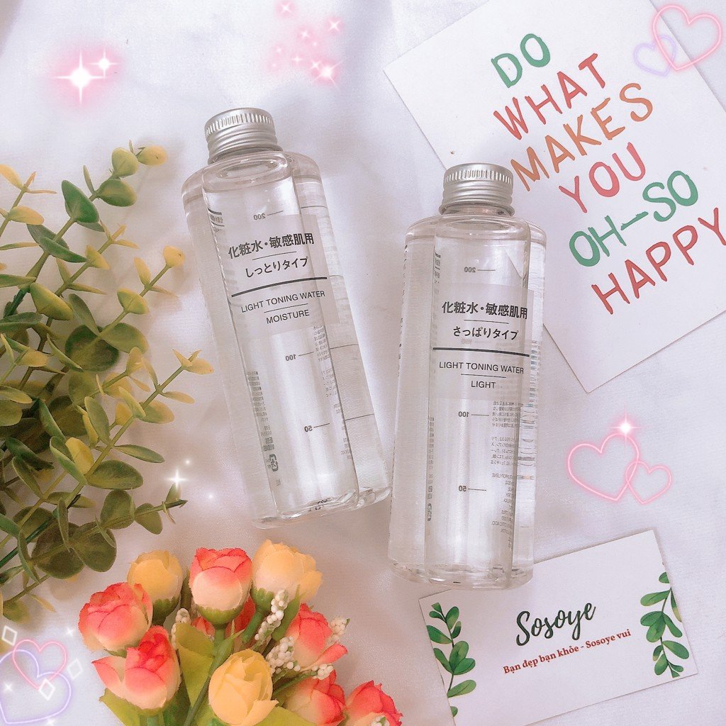 Nước Hoa Hồng Muji Toning Water 200ml