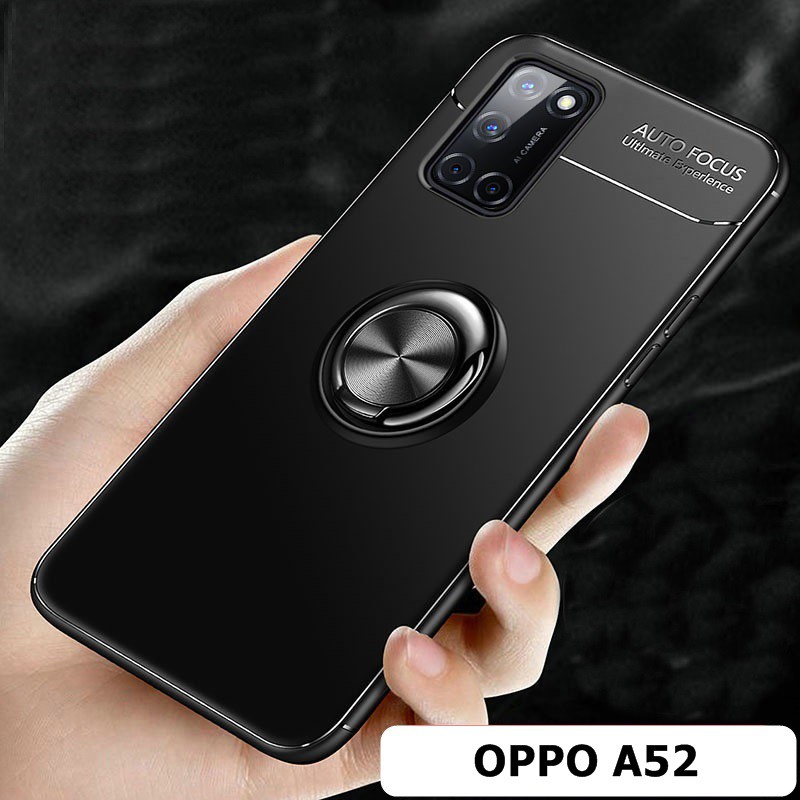 Ốp lưng oppo a52,a92 cao su bracket iring