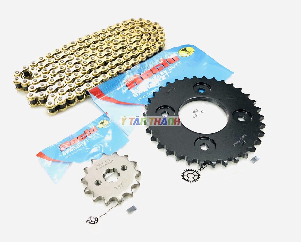 Recto Msx 125 Chain Sprocket