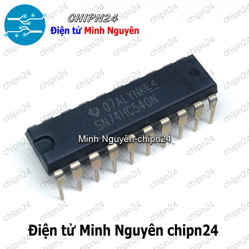 [1 con] (DT) IC 74540 74HC540 DIP-20 Hàng Tốt TI (IC Bộ đệm bát phân 3 trạng thái) - HH003614