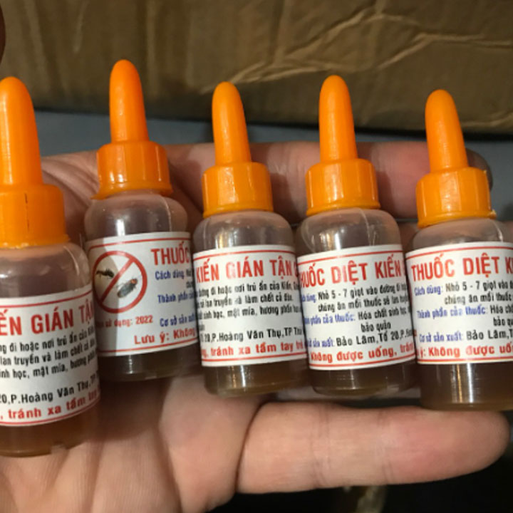 Thuốc diệt kiến, gián thần thánh , Thuốc diệt kiến gián sinh học diệt tận gốc kiến đen, kiến lửa, kiến hôi, kiến ba khoang, gián đức