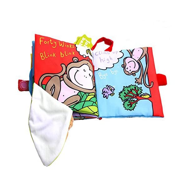 [HCM]SÁCH VẢI 3D - MY MONKEY BOOK