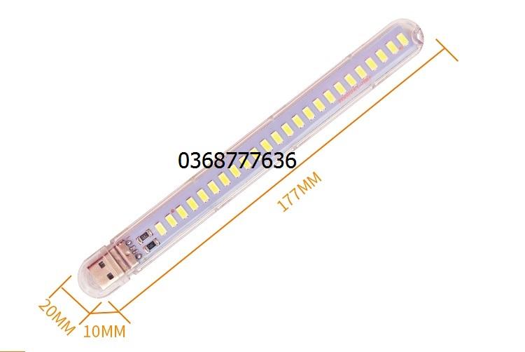 Đèn USB 24 LED siêu sáng nhỏ gọn