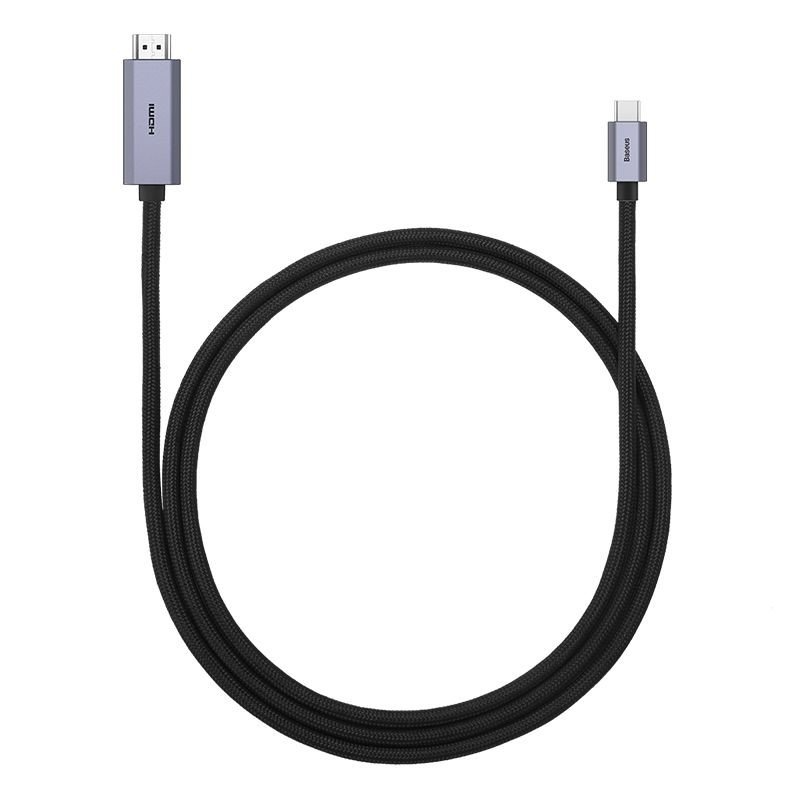 Cáp chuyển usb type c sang hdmi siêu nét baseus high definition series graphene cho smartphone/t.a.b.l.e.t/m.a.c/laptop