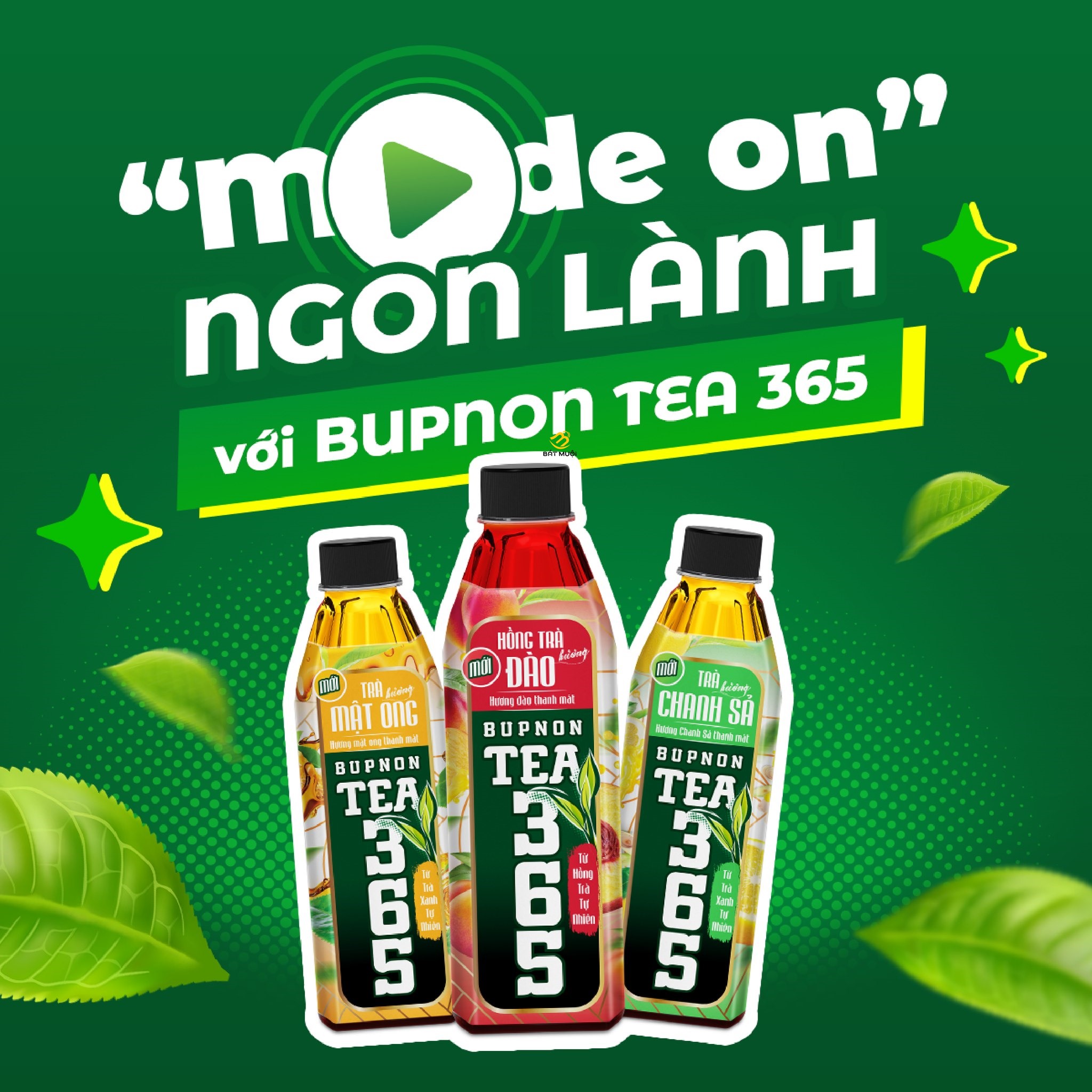 Trà BUPNON TEA365 chai 500ml - CTY BÁT MUỘI