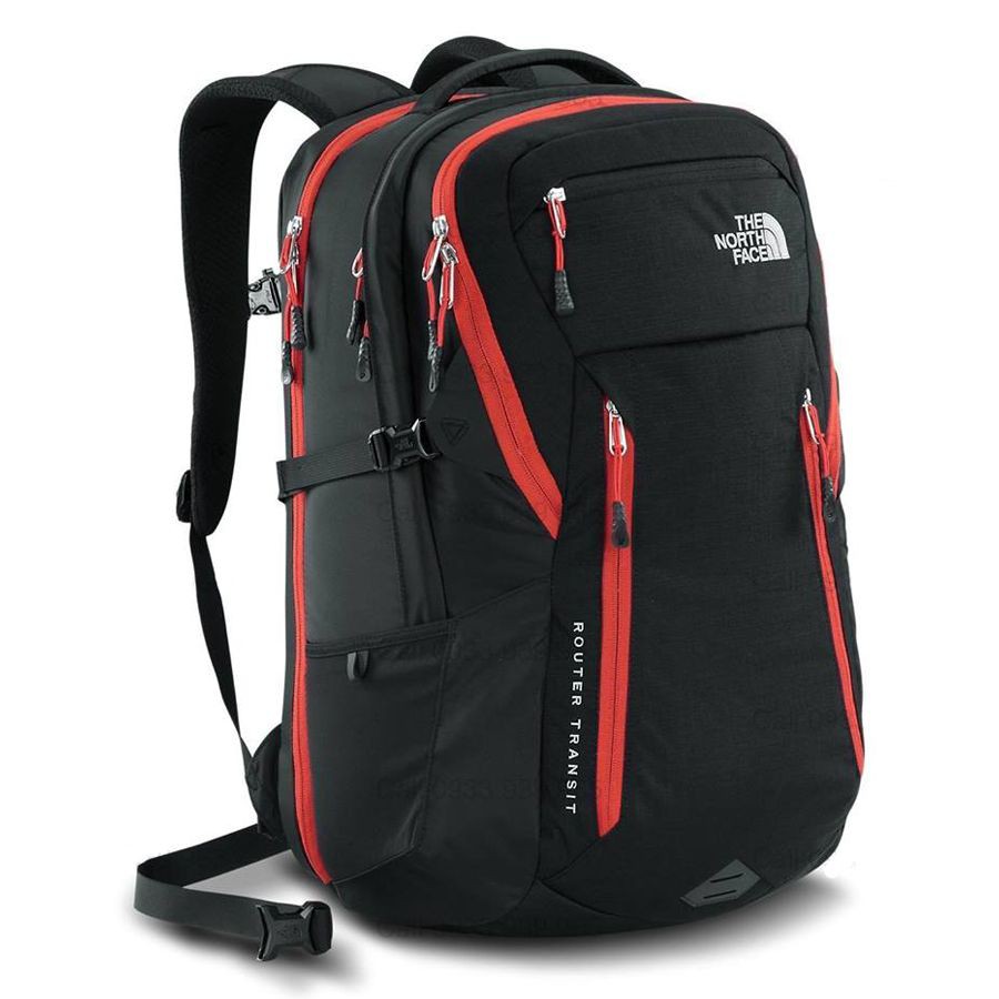 [HCM]Balo The North Face Router Transit 2016 Màu Đen Khóa Đỏ