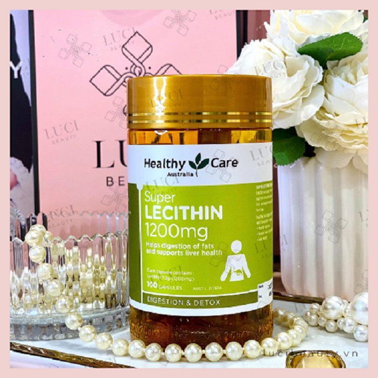 Mầm đậu nành super lecithin 1200mg - Úc (Mẫu mới)