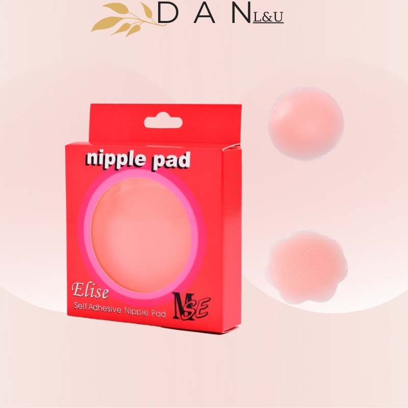 Miếng dán ngực ti silicon nhũ hoa sử dụng nhiều lần dan l&u h1222