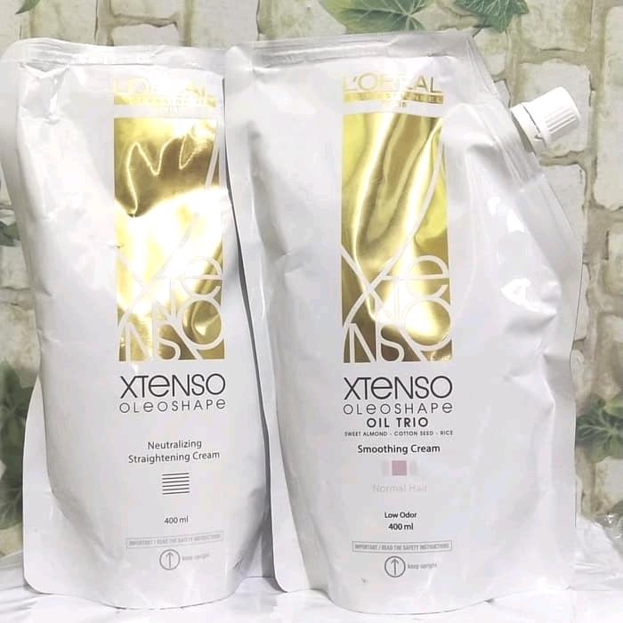 [HCM]THUỐC UỐN NÓNG SETTING LOREAL X-TENSO OLEOSHAPE MẪU MỚI 400ML X 2