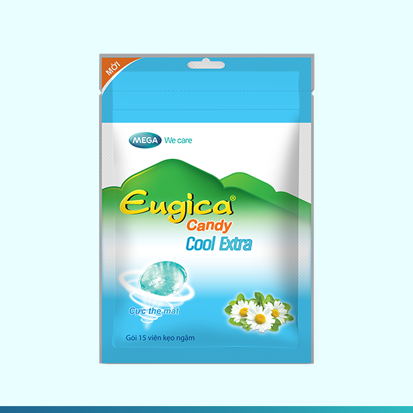 [HCM]Eugica Candy Cool Extra (Bịch 15 viên)