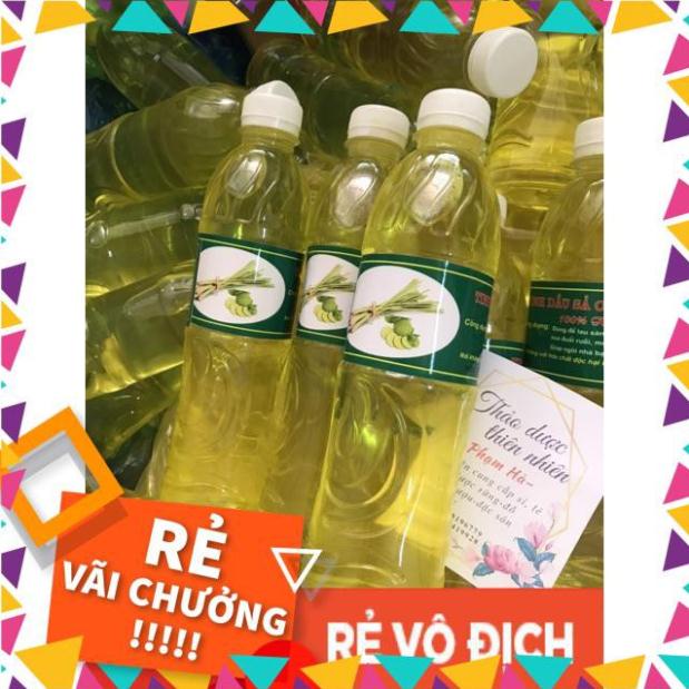 Tinh Dầu Quế,Sả Chanh 500Ml