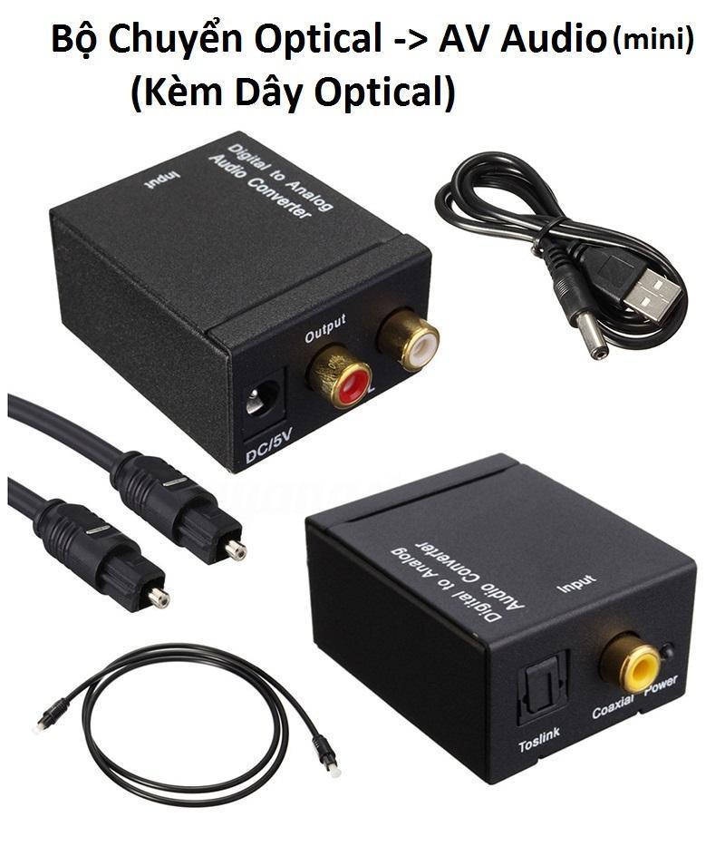 Bộ Chuyển Optical ra AV AUDIO [mini]