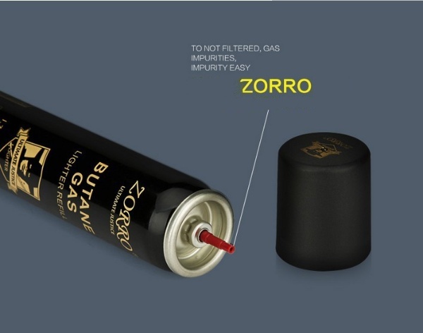 [ Chí͏n͏h ͏Hã͏n͏g ] Chai Gas Zorro Dùng Bơm Cho Bật Lửa Hàng Cao Cấp