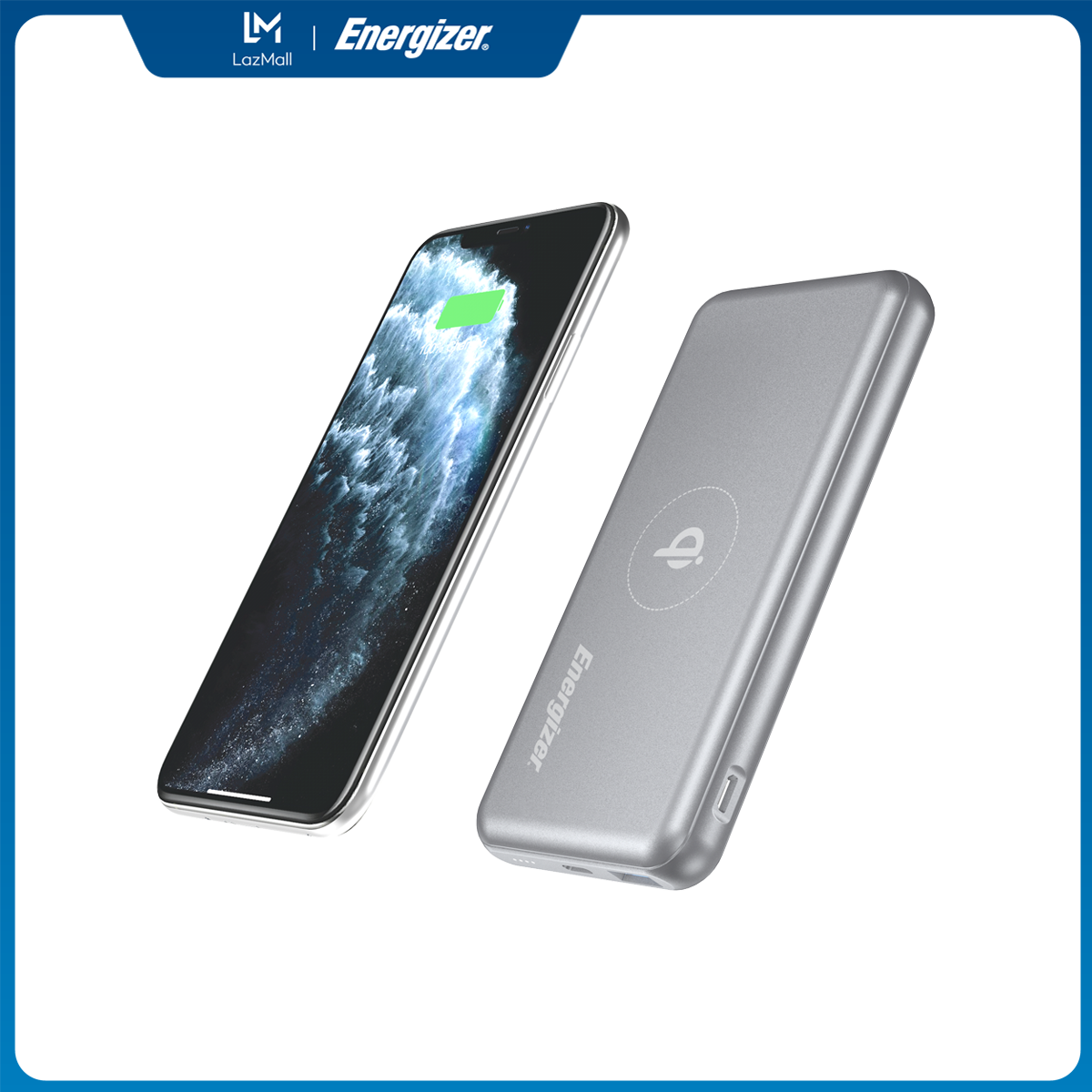 Sạc dự phòng Energizer 10,000mAh /3.7V Li-Polymer - QE10007PQ -...