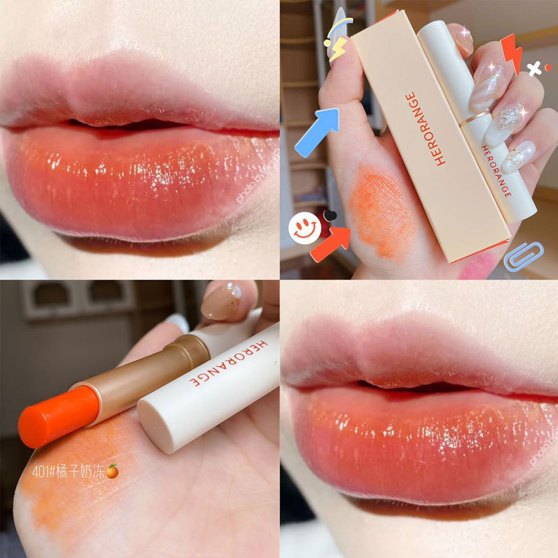 ] Son Dưỡng Môi Có Màu Herorange Vỏ Cam