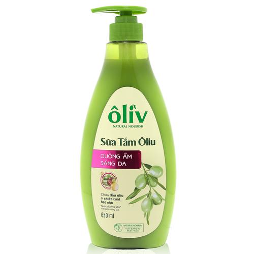 Sữa Tắm Ôliv Dưỡng Ẩm Sáng Da Hương Oliu 650ml
