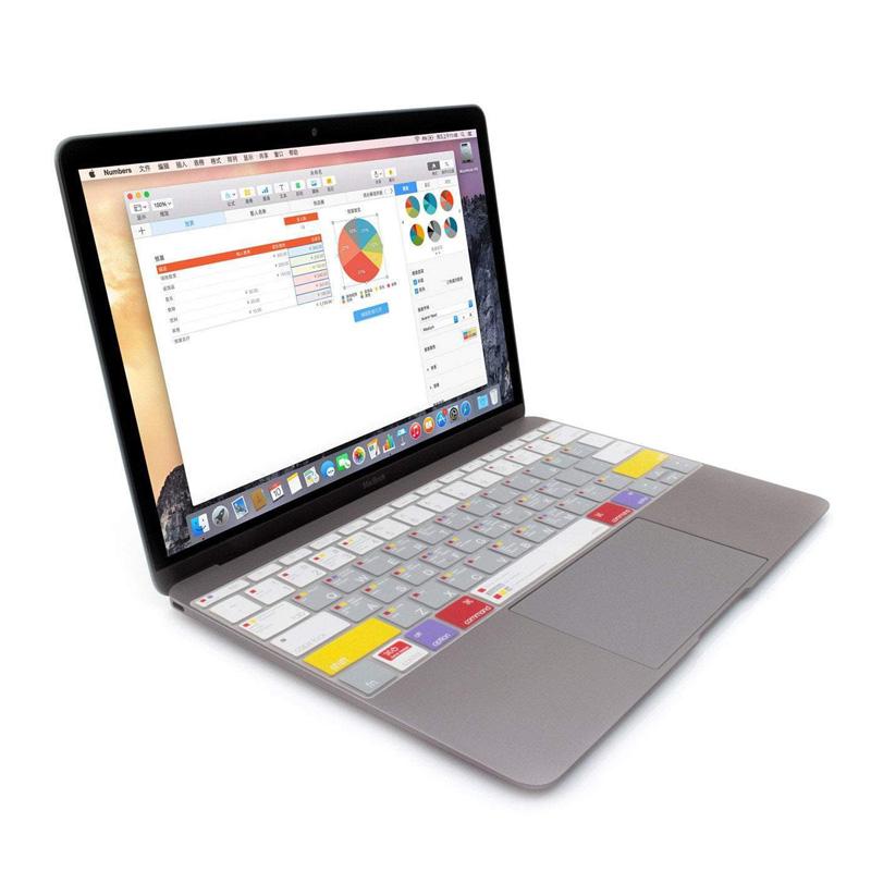 JCPaL VerSkin MacOS Shortcut Keyboard Protector for Macbook