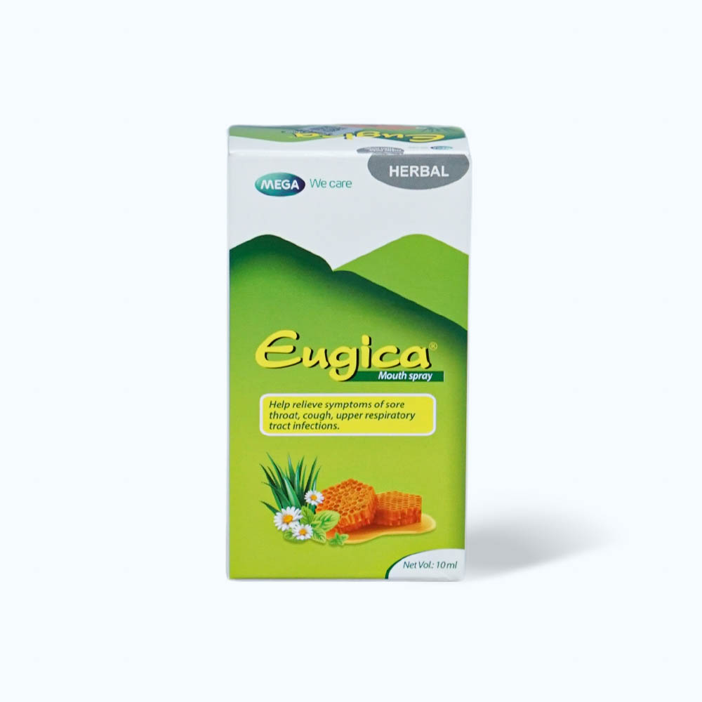 Xịt họng thảo dược Eugica (10ml)