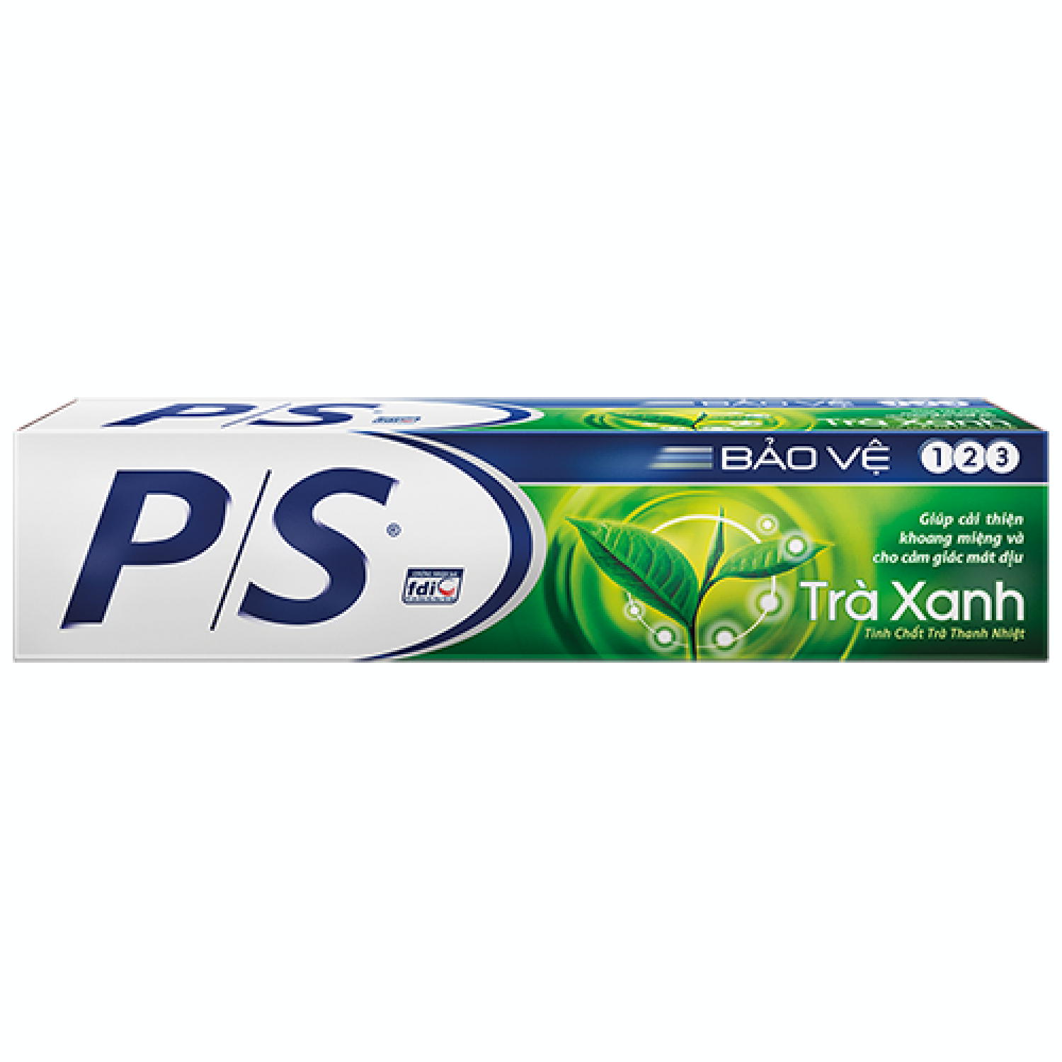 Kem đánh răng P/S 123 Trà xanh 190g
