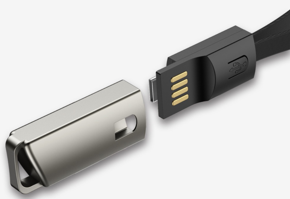Cáp sạc iPhone Lightning – Type C – Micro USB loại ngắn 20 cm mẫu 2 DL TECH
