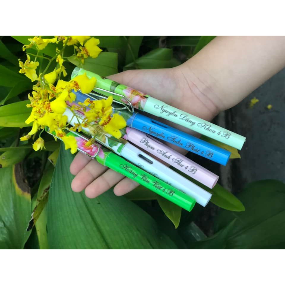 Bút Hoa sen ngòi êm trơn thanh đậm