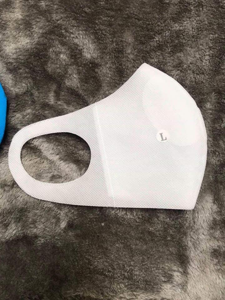 KHẨU TRANG VẢI 3D COMBO 10 CÁI KHÁNG KHUẨN
