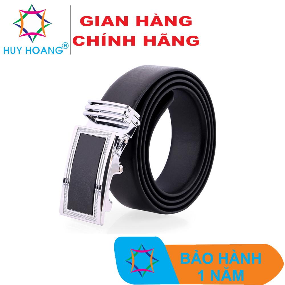 Thắt lưng nam da bò màu đen hq4111
