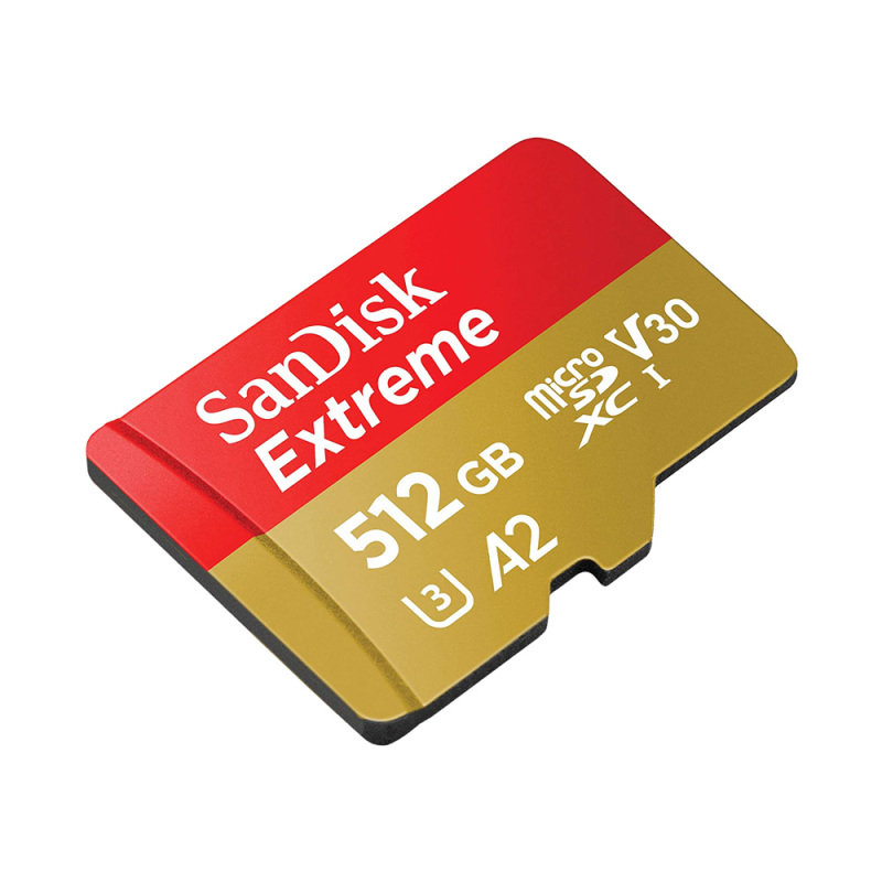 Thẻ Nhớ MicroSDXC SanDisk Extreme V30 A2 512GB 160MB/s SDSQXA1-512G-GN6MA