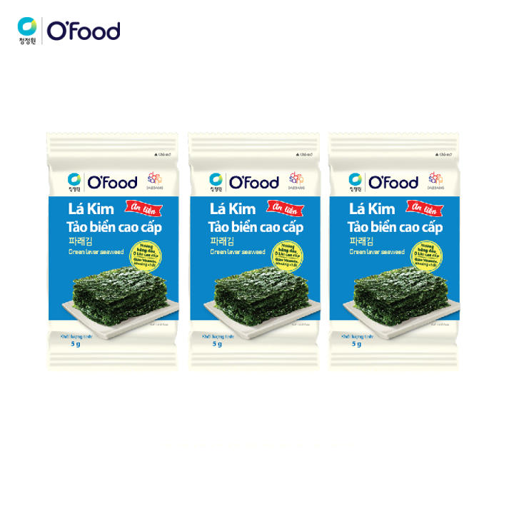 Lá kim tảo biển cao cấp O’food lốc…