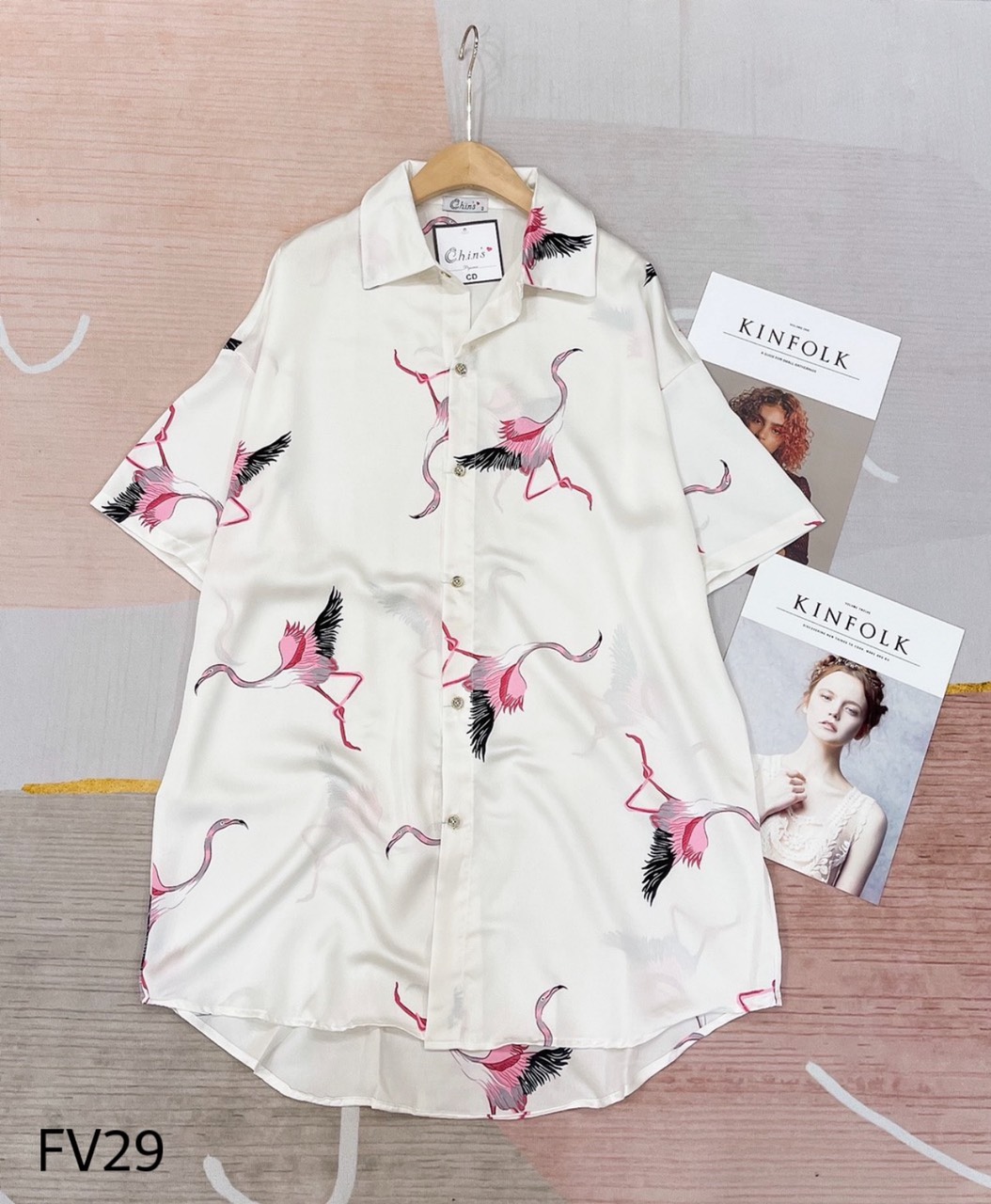 [HCM]Đầm ngủ lụa satin kiểu sơmi form suông freesize 40-65kg (nhiều mẫu cute)