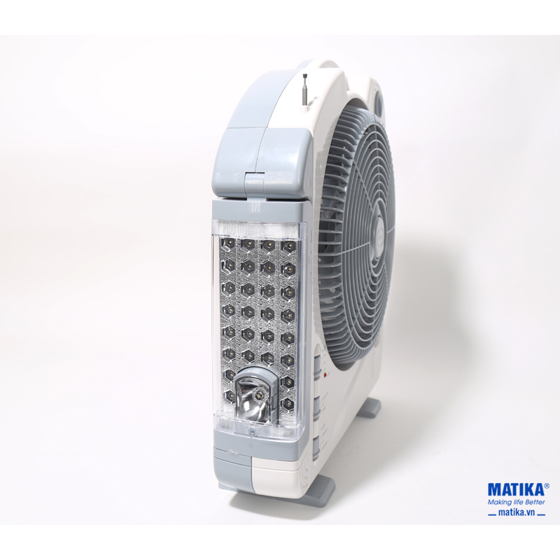 Quạt sạc điện MATIKA MTK-6315 4IN1