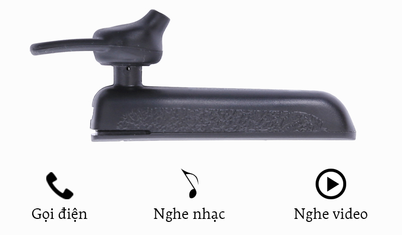 Tai nghe Bluetooth Roman R553X Đen