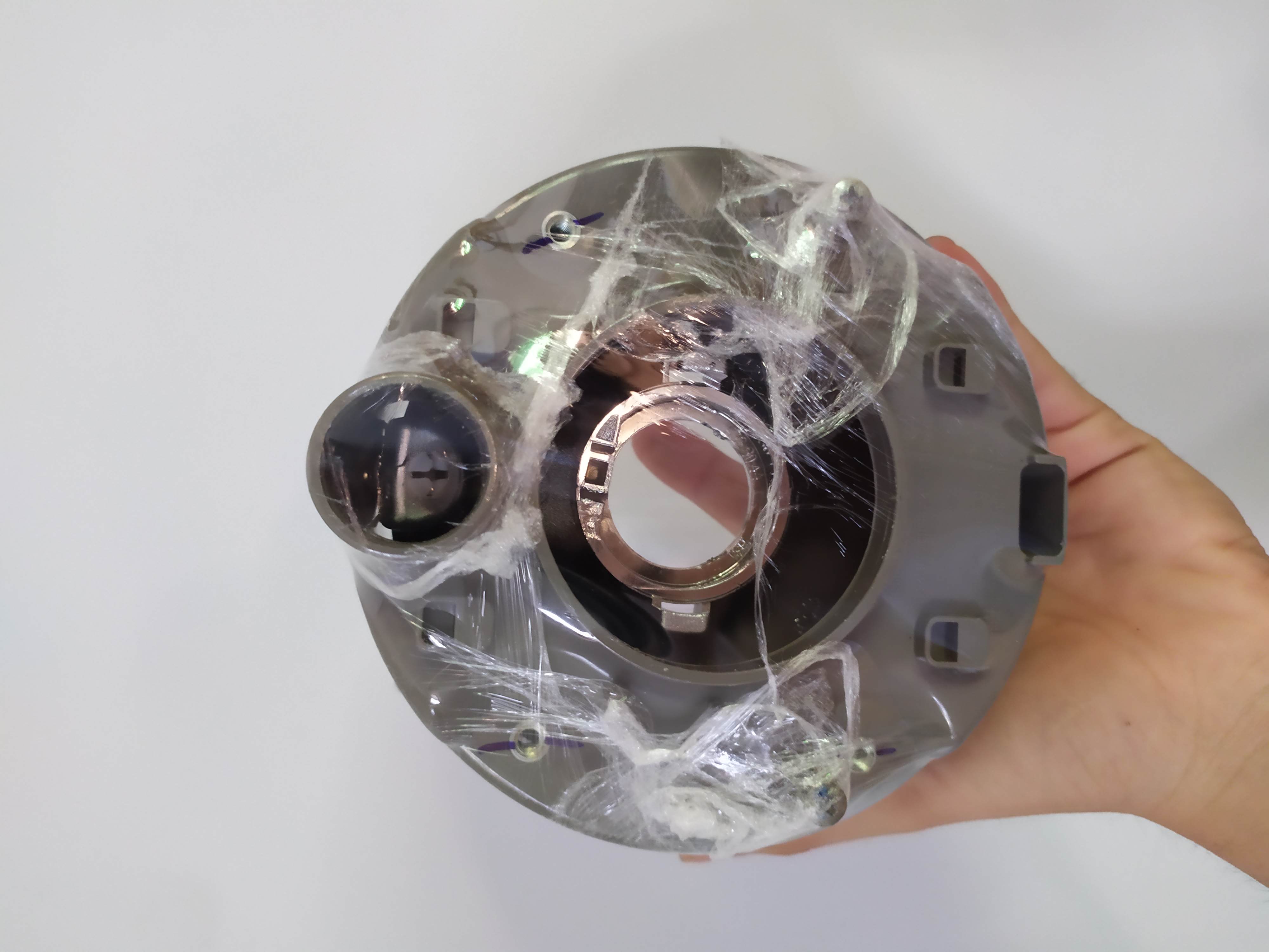 Pha đèn vespa LX tròn loại bóng halogen