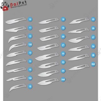 Hộp 100 Chiếc Lưỡi Dao Mổ Phẫu Thuật Kiato